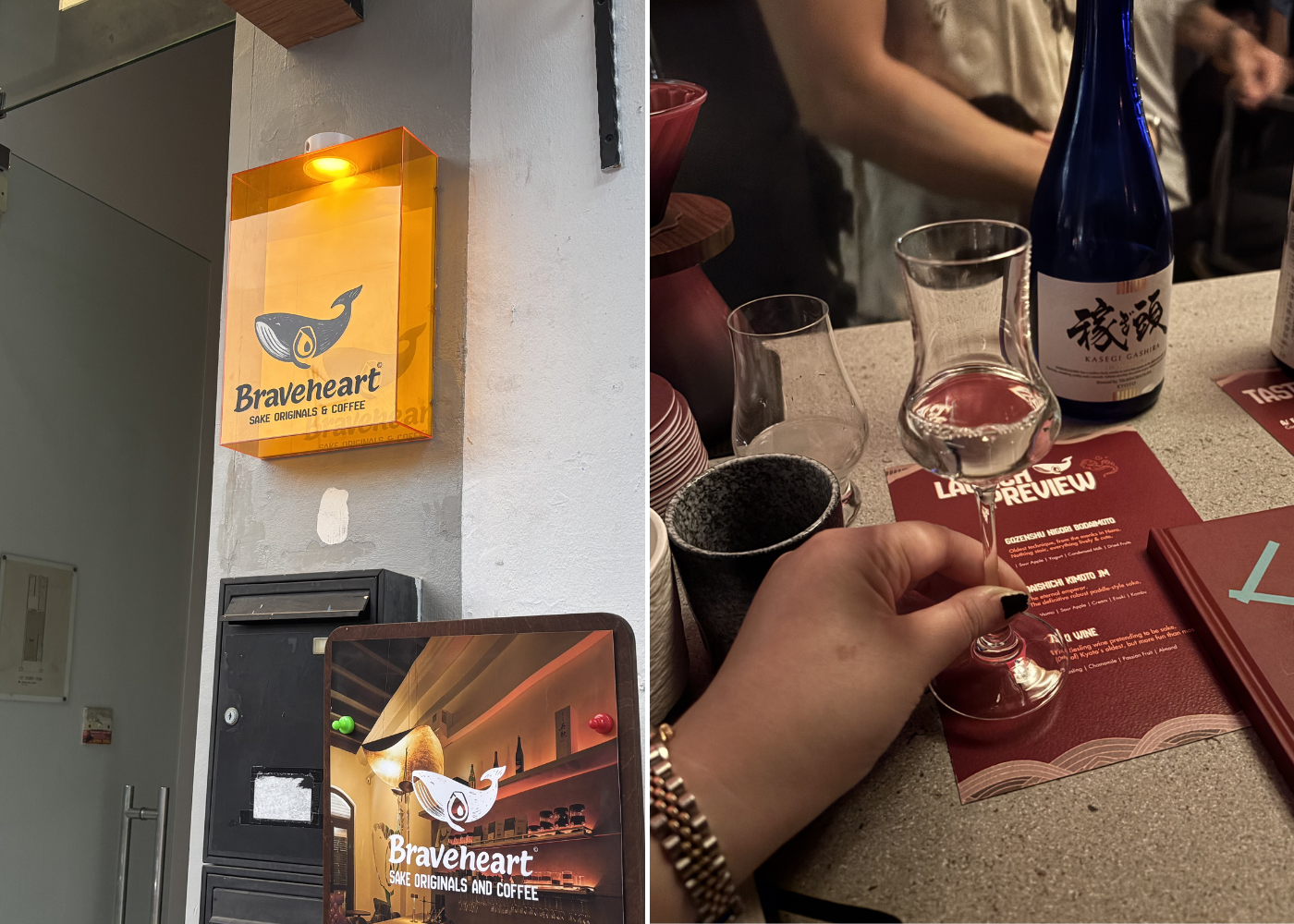 Braveheart Sake Bar review: A meet-cute with sake for enthusiasts and curious first-timers