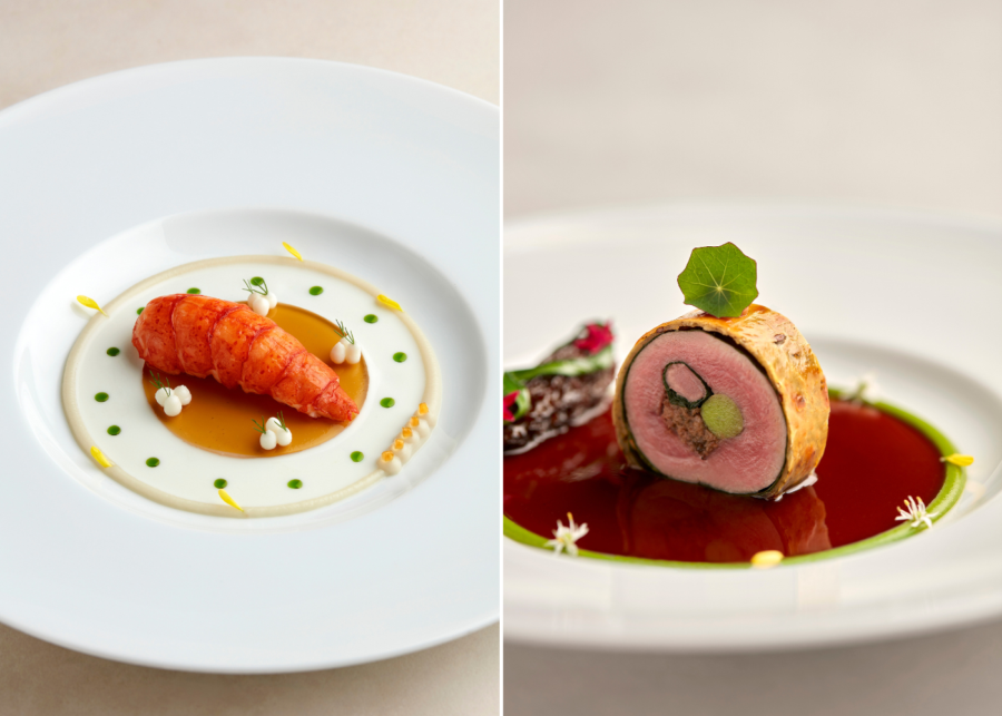 Saint Pierre's Manjimup marron and Challans duck