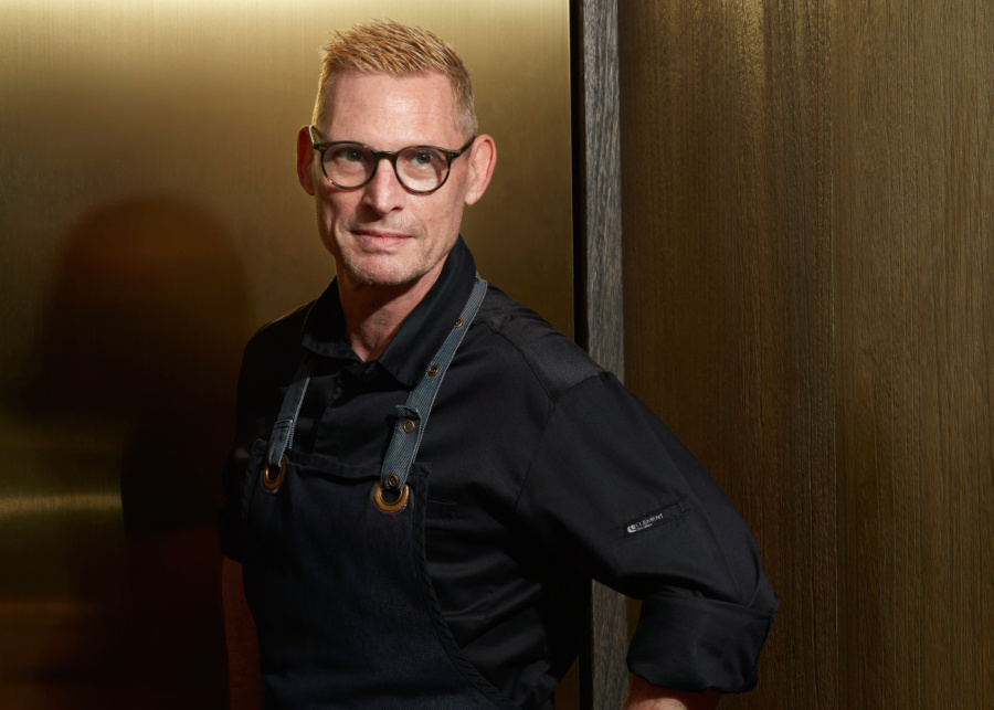 Chef Emmanuel Stroobant of Saint Pierre