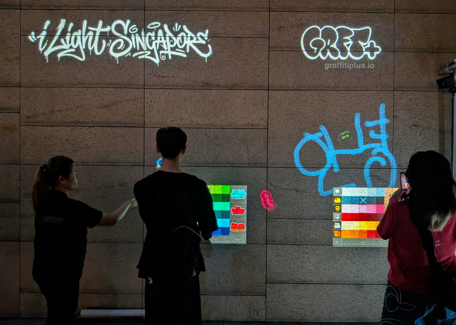 Infinite Graffiti by Graffiti+ | iLight Singapore 2026