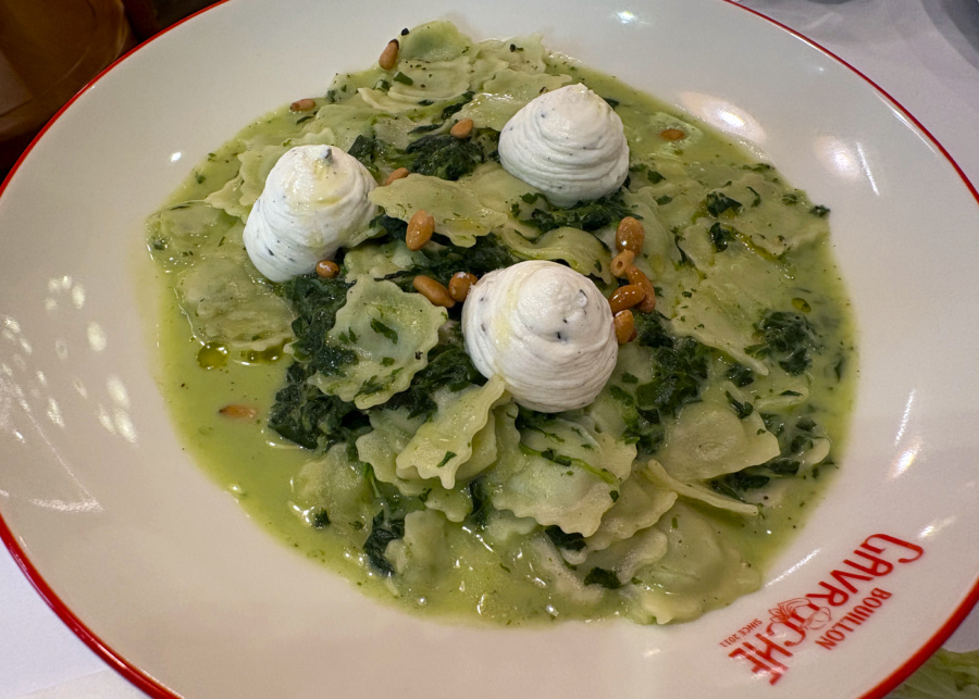 Bouillon Gavroche's ravioles de royan aux epinards | New restaurants and menus in Singapore 2026