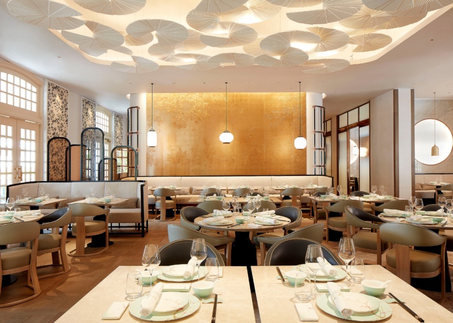 Best Chinese restaurants in Singapore - Raffles Singapore Yi by Jereme Leung main dining hall