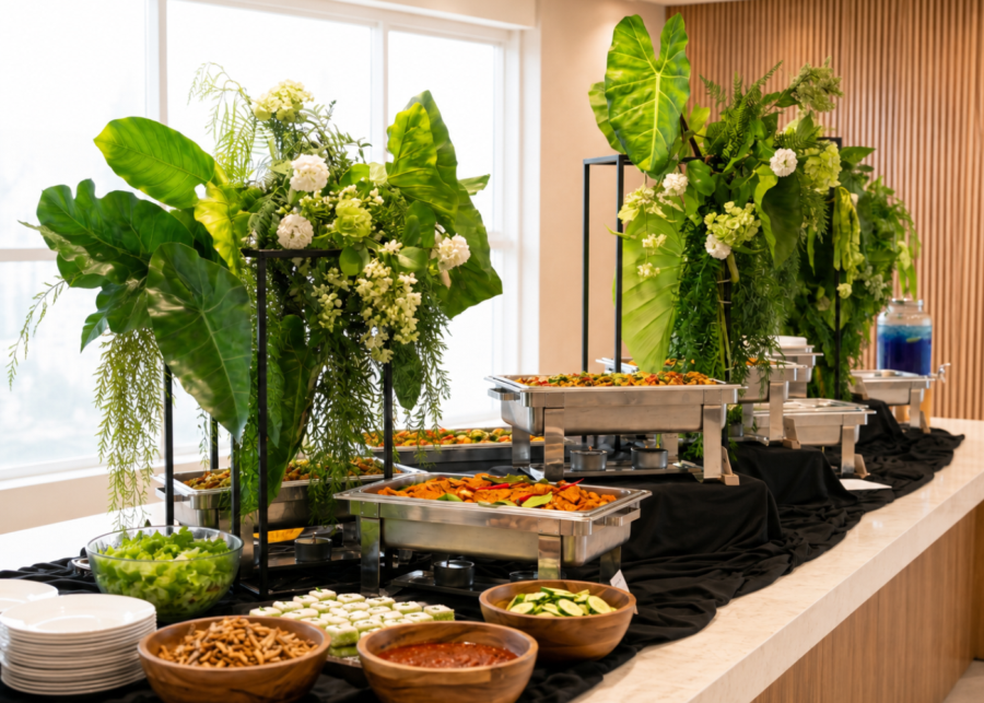 Best halal catering services in Singapore - CaterWow nasi lemak buffet