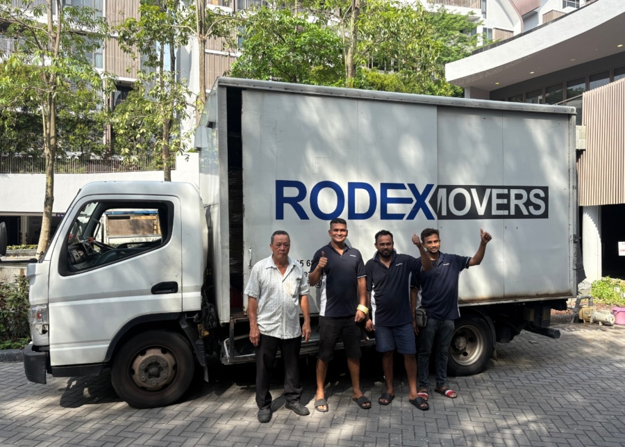 Best office movers in Singapore - Rodex Movers team