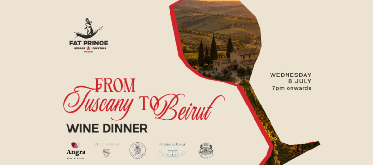 Fat Prince: Tuscany to Beirut Wine Dinner