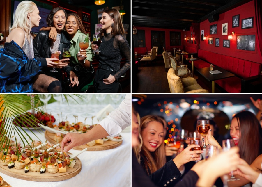 Girls’ Night Out Soirée at Madame Claude: Pearls & Pour Decisions