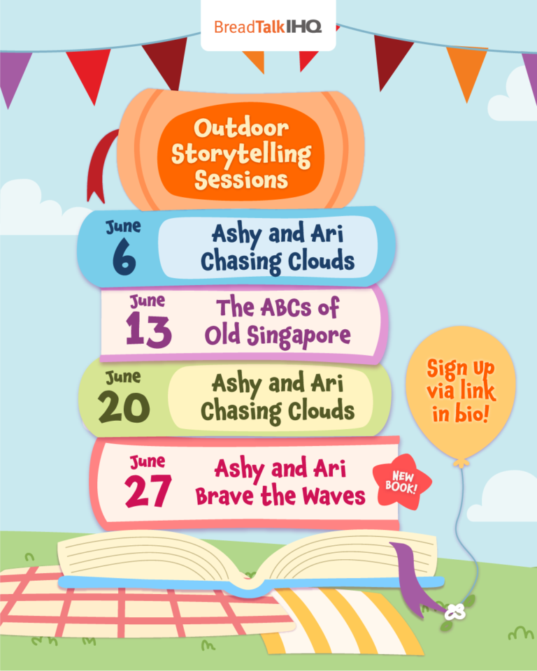 Outdoor Storytelling Sessions @ BreadTalk IHQ
