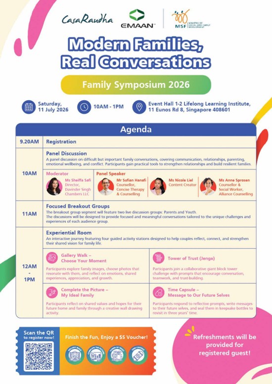 Event Modern Families, Real Conversations