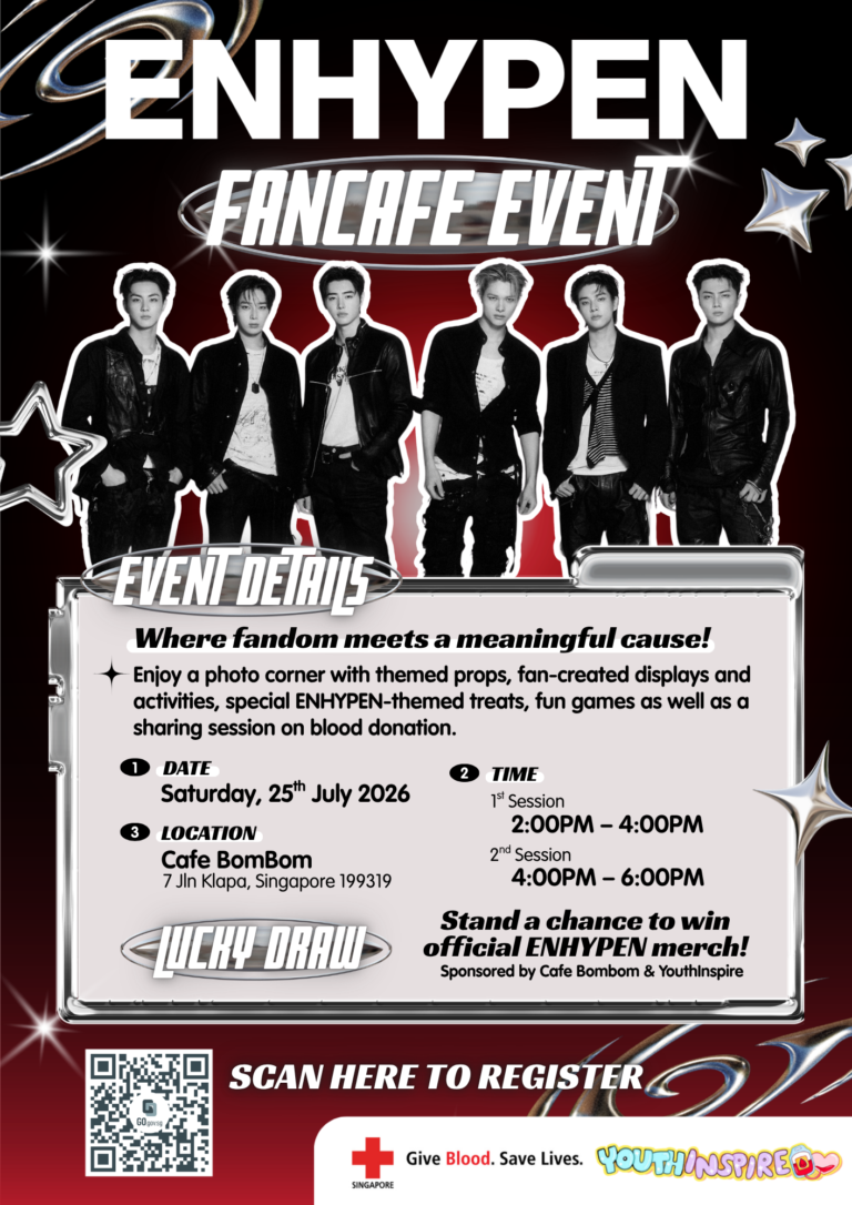ENHYPEN x Singapore Red Cross Fancafe Event – Dark Moon: Bound by blood