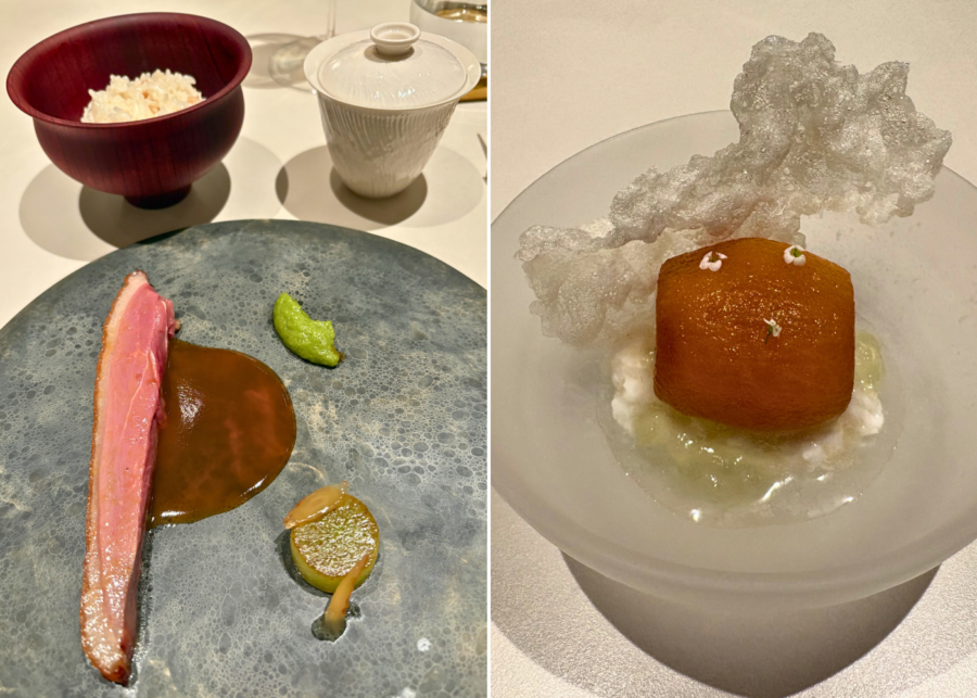 Jiang yu ma and biwa honey sago | Asin restaurant in Singapore chef Ace Tan