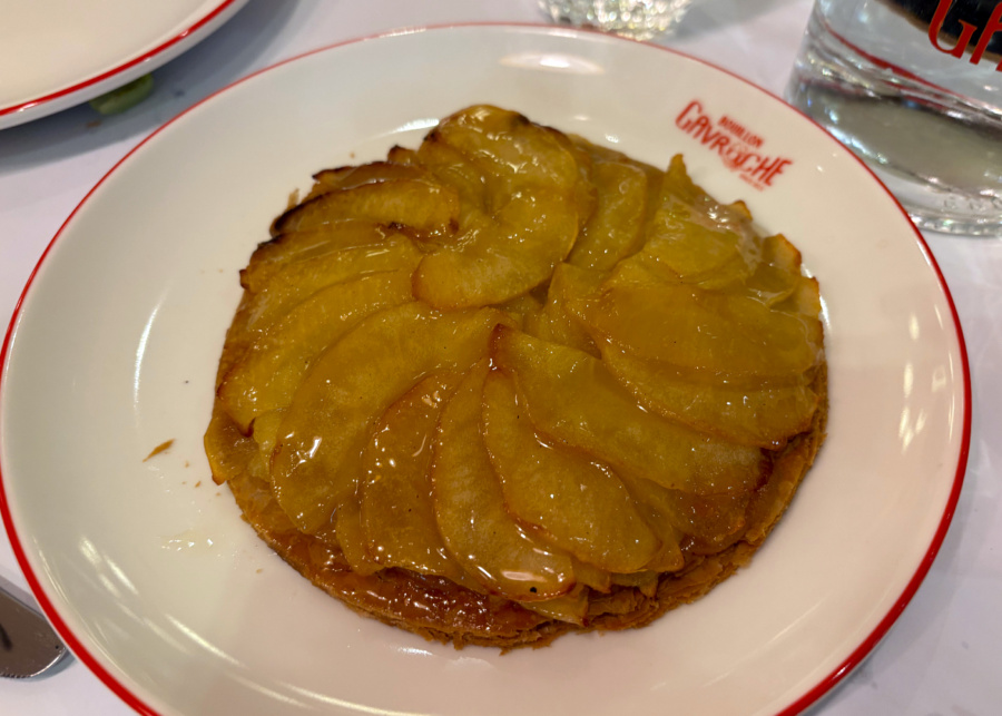 Bouillon Gavroche's tarte fine aux pommes