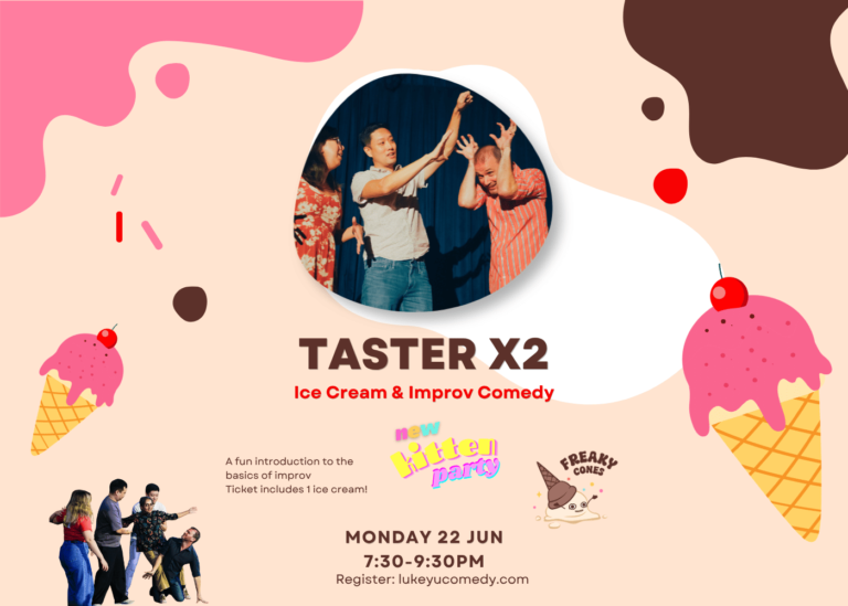 Taster x2: Ice Cream & Improv | Honeycombers