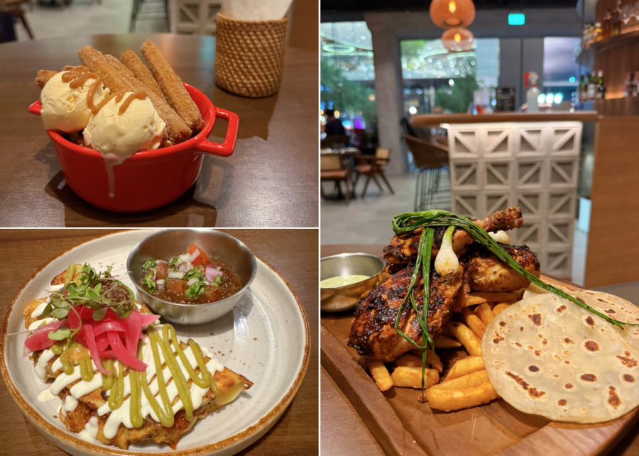 11 Westside's fire roasted chicken, shrimp and chicken quesadilla, and churros | New restaurants and menus in Singapore 2026