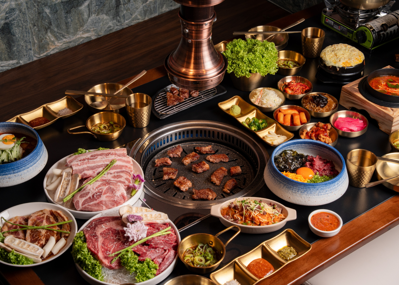 Kott-Don 360's food spread | New restaurants and menus in Singapore 2026