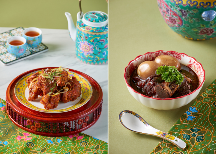 Martina's Kitchen's sambal chicken and black vinegar pork trotter | New restaurants and menus in Singapore 2026