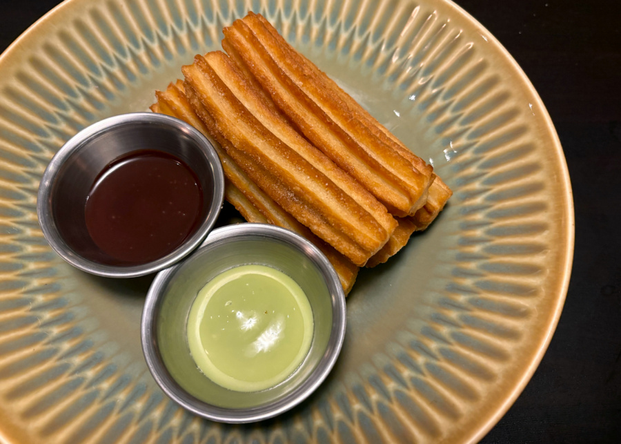 Casa Mori's mochi churros with chocolate sauce and kaya dip | New restaurants and menus in Singapore 2026