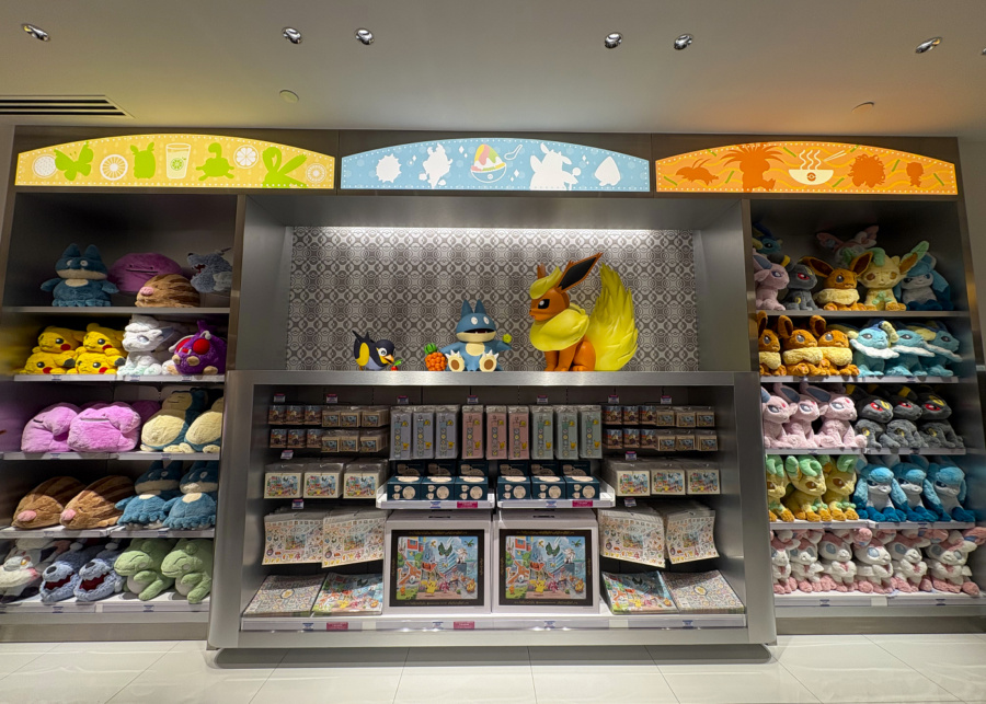 Interior elements inspired by local heritage and food culture | Pokemon Center Singapore