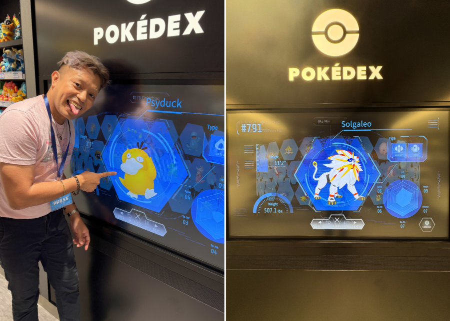 Suf, Psyduck, and the Pokedex | Pokemon Center Singapore