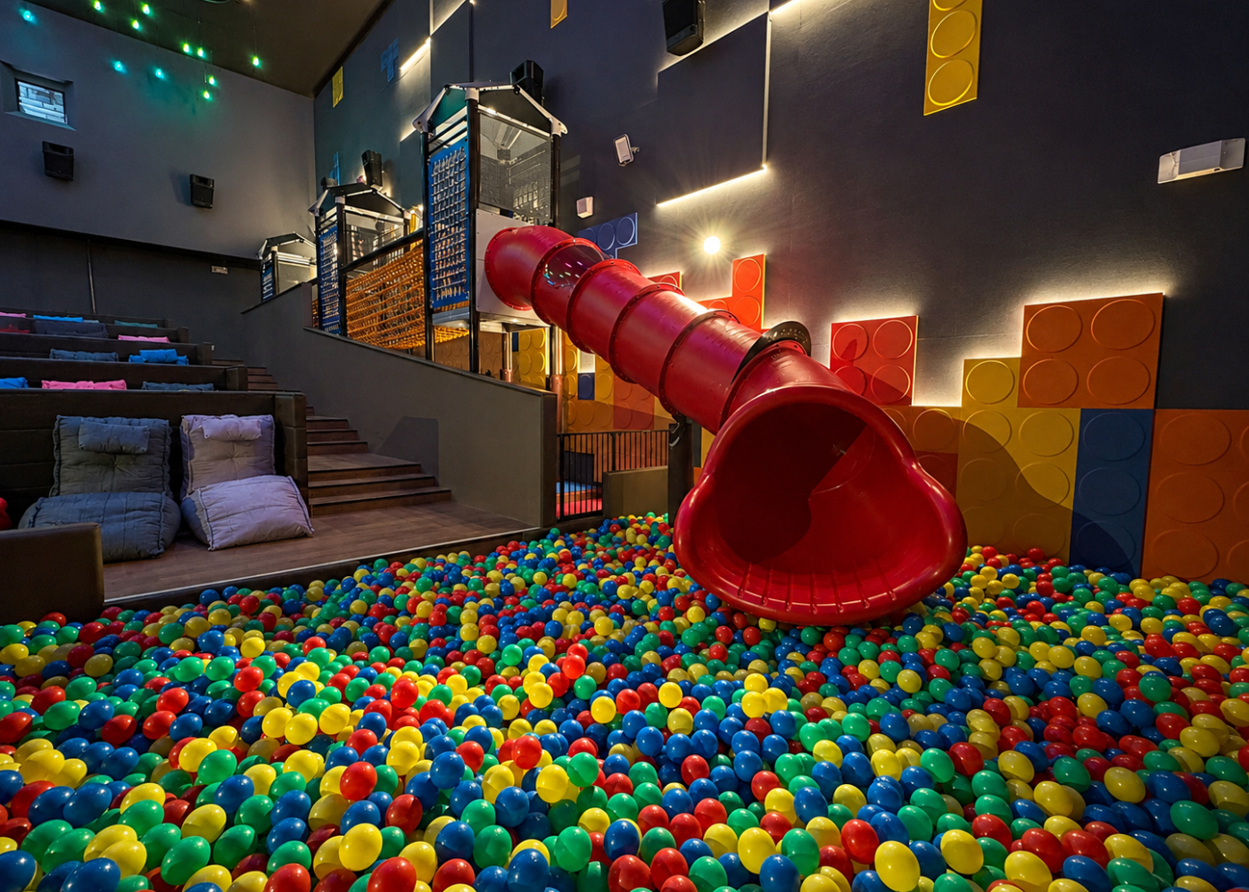 Shaw Theatres Jem's Dreamers Hall slide and ball pit | What's happening in Singapore