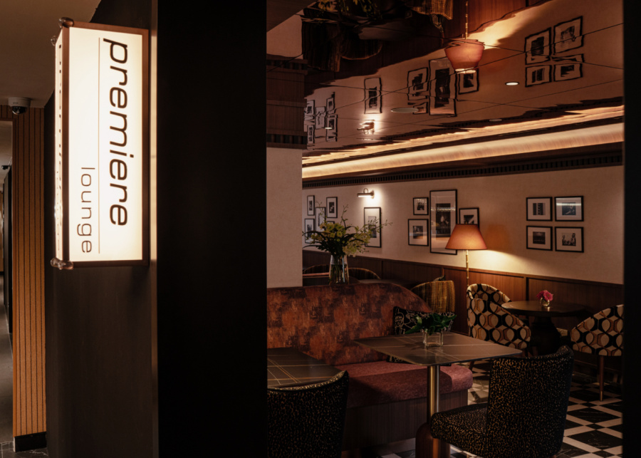 Shaw Theatres Jem's premiere lounge entrance | What's happening in Singapore