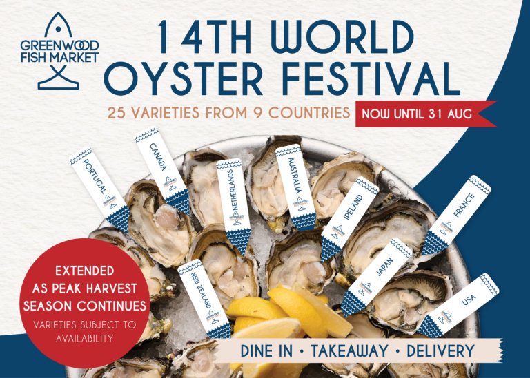 14th World Oyster Festival [Extended Until 31 August]