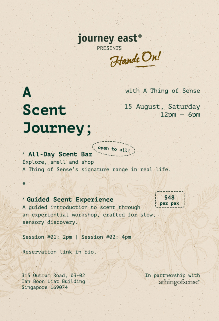 Hands On! – A Scent Journey featuring A Thing of Sense