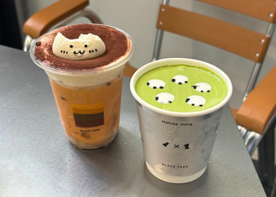 BlackTree Singapore review - Milky Cat Cheese Milk Thai Tea and Lily Lamb Matcha No. 2