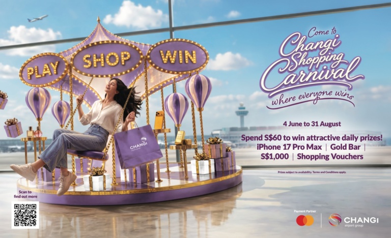 Shop, Play and Win Big at Changi Shopping Carnival