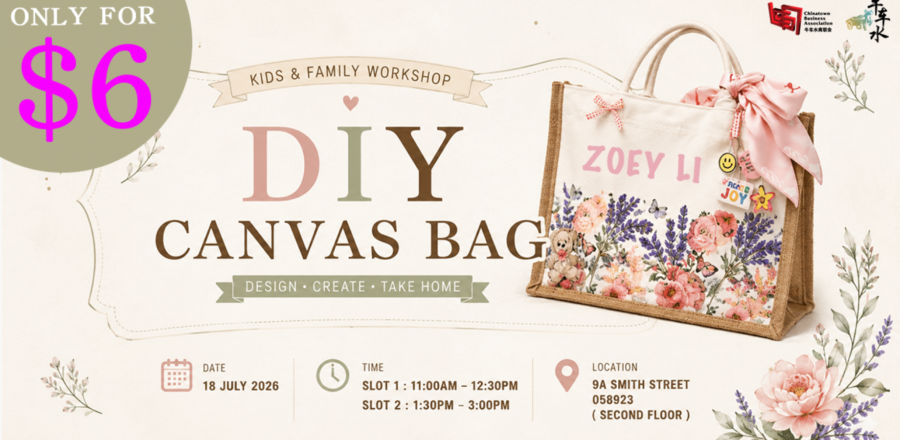 DIY Canvas Bag Workshop