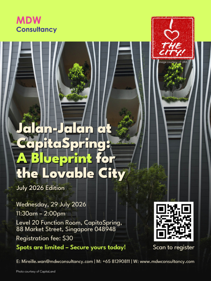 Jalan-Jalan Study Tour of CapitaSpring – A Blueprint for the Lovable City