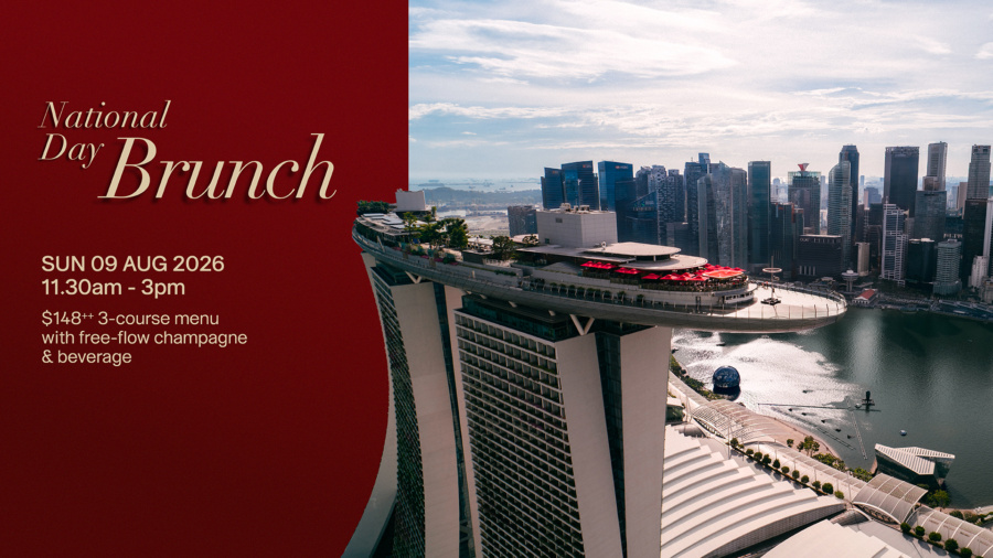 Cheers to National Day Brunch at CÉ LA VI Singapore