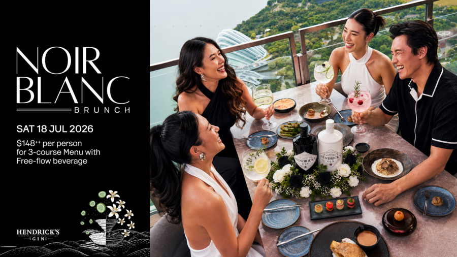 CÉ LA VI Singapore Presents Noir Blanc Brunch with Hendrick’s Gin