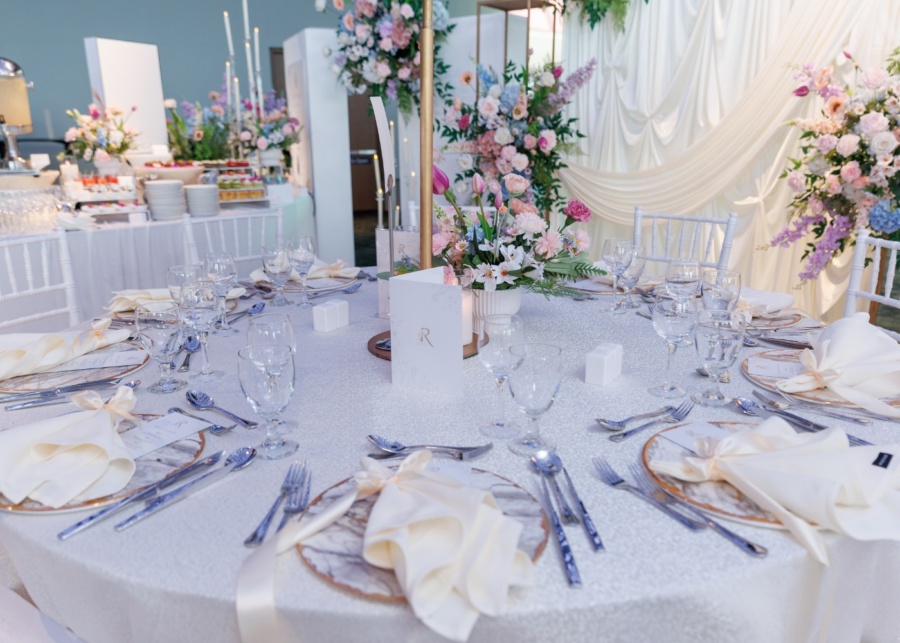Rasel Catering wedding - Wedding venue styling
