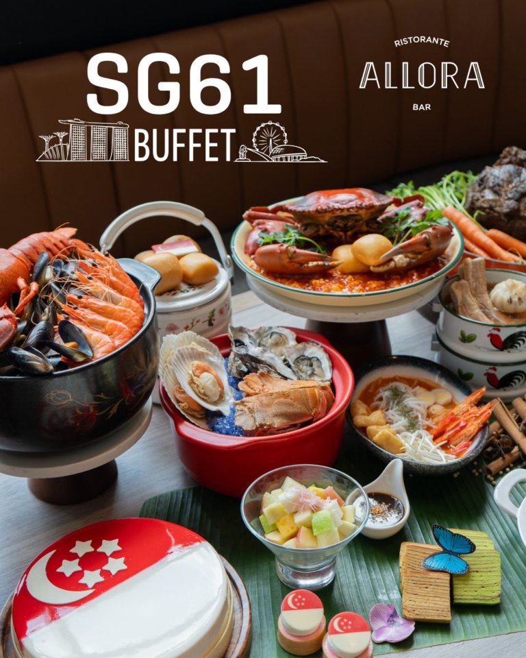 SG61 National Day Buffet at Allora