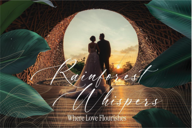 Rainforest Whispers: Discover your dream wedding at Mandai Rainforest Resort by Banyan Tree