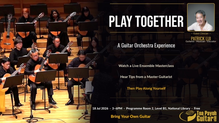 Play Together: A Guitar Orchestra Experience | Honeycombers