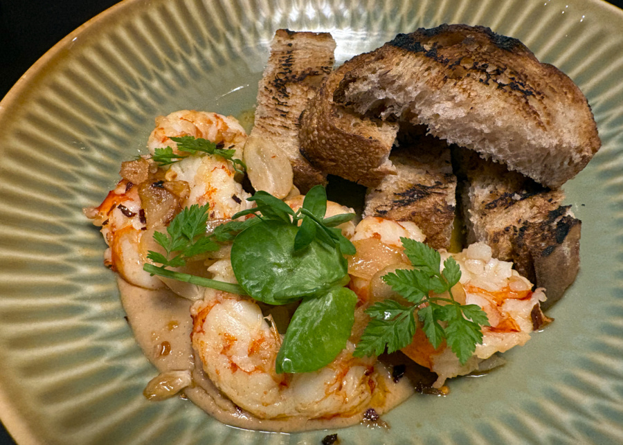 Garlic huajiao prawns | Casa Mori at Dempsey Hill