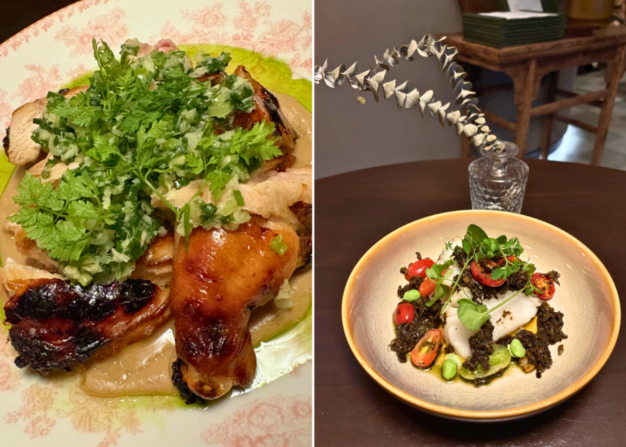 Spring chicken and black cod | Casa Mori at Dempsey Hill