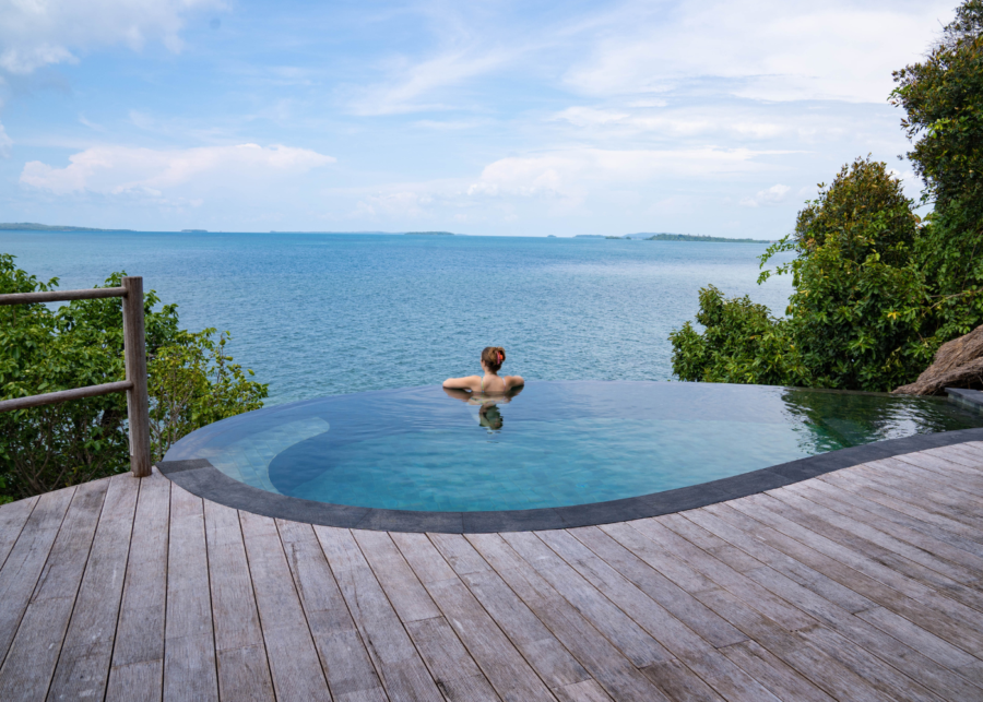 cempedak island events villa pool