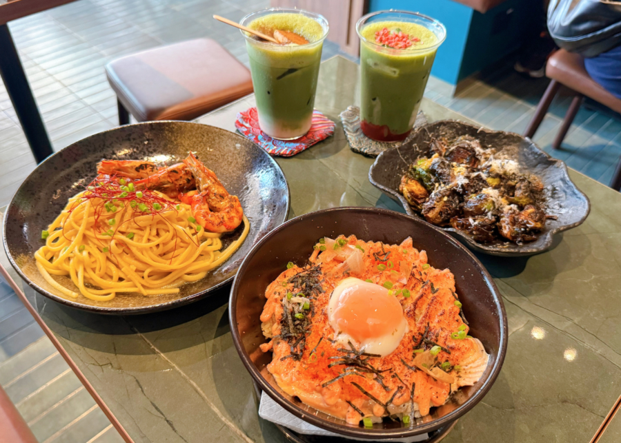Cafe Yasuragi's group food shot | New cafes in Singapore 2026