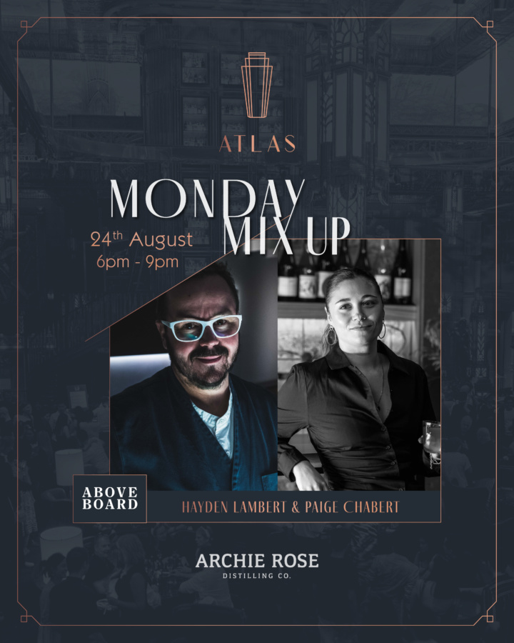 Melbourne’s Above Board Takes Over ATLAS on 24 August