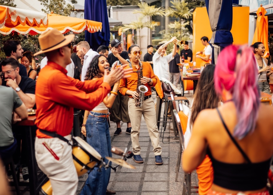 Aperol Spritz Sunset Block Party - Pekin Street takeover