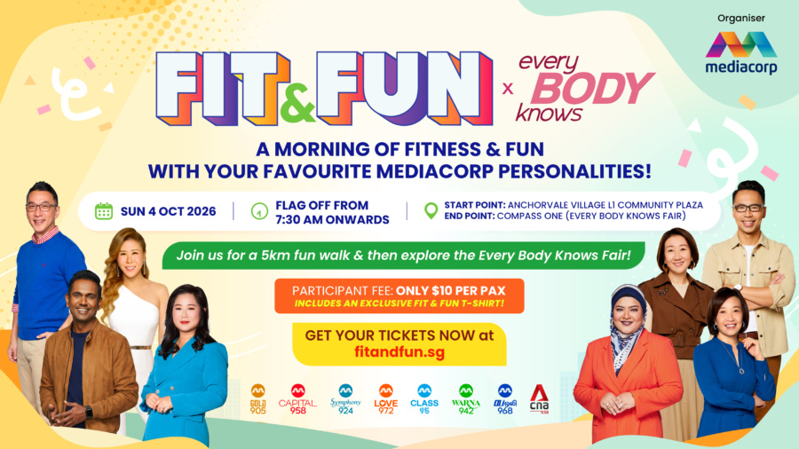 Mediacorp Fit & Fun October 2026