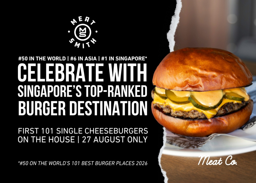 Meatsmith Ranked #50 Burger Place in the World |  Celebrate with Our x101 MSX Single Cheeseburgers Giveaway