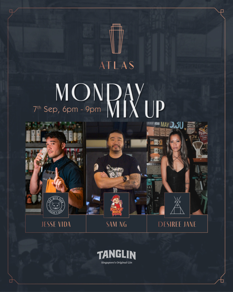 ATLAS Welcomes Three Duxton Bars for a One-Night-Only Gin Showcase