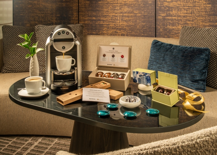 Nespresso Pan Pacific Singapore - Room experience