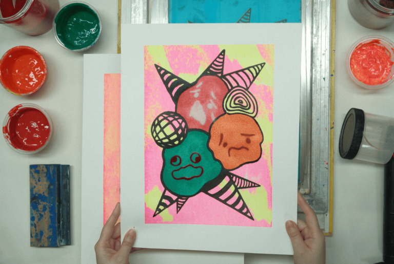 Screenprinting & Flocking | Layers of Identity | Honeycombers