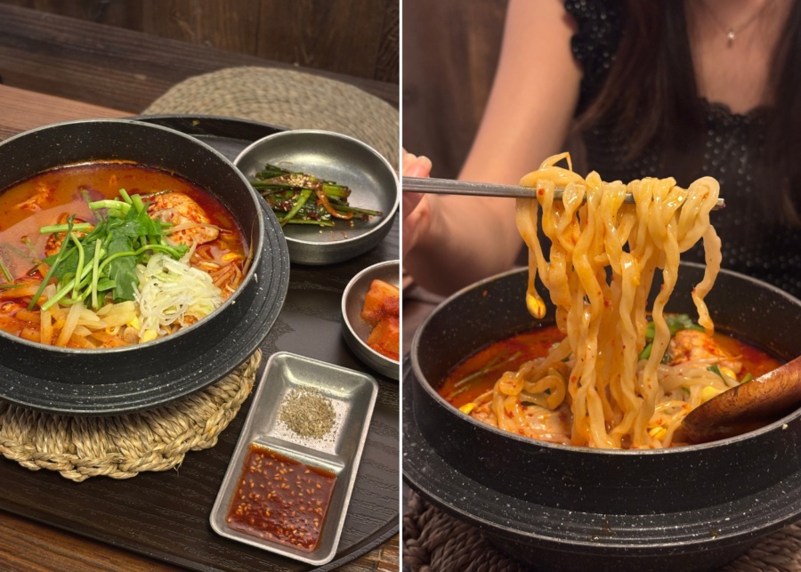 Sam Sam Sam Singapore review - spicy jang kalguksu