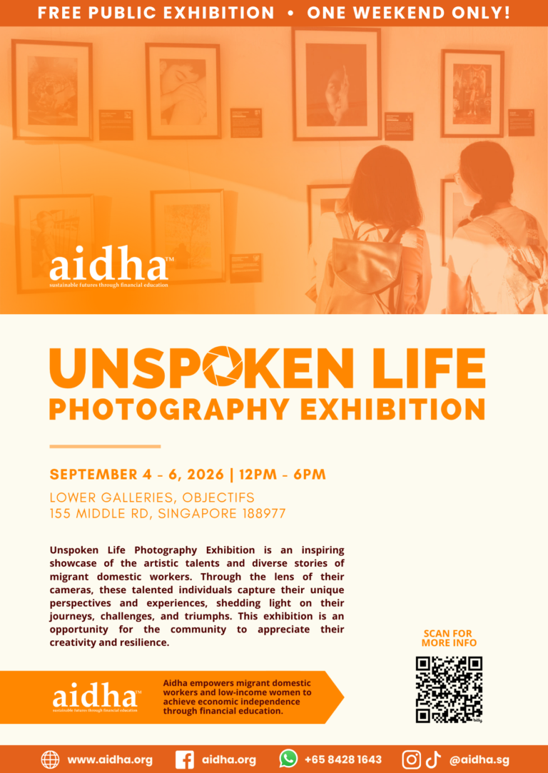 Aidha’s Unspoken Life Photography Exhibition 2026