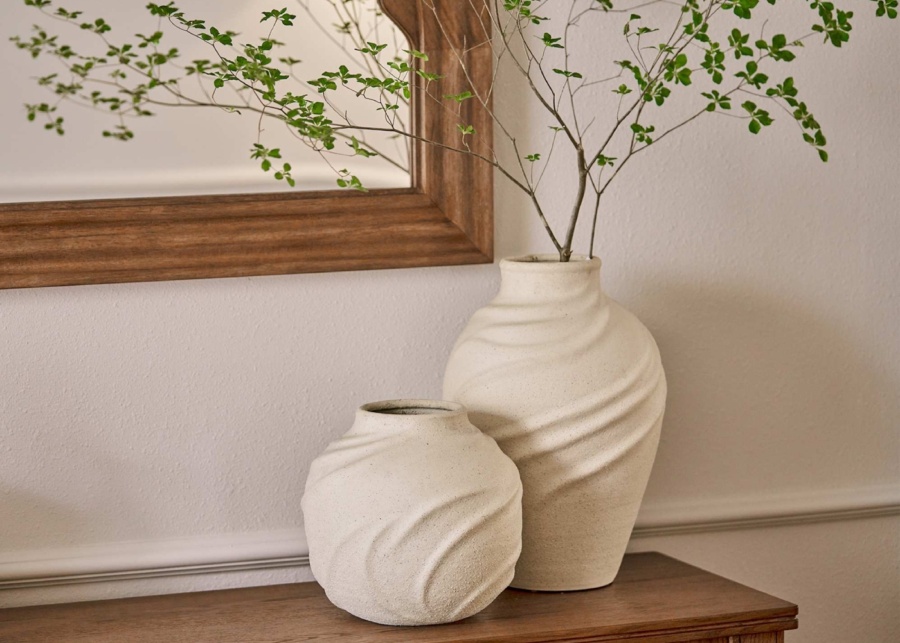 Reya drape vases | Castlery x Tan France collection in Singapore